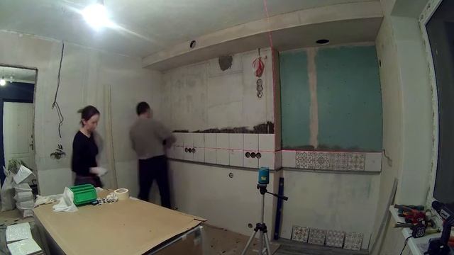 2019 11 02 Timelapse Ремонт Кухня Плитка часть 1 смотреть онлайн