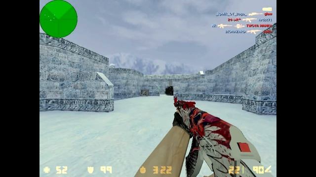 Когда переустановил винду и зашёл в кс 1.6 смотреть онлайн