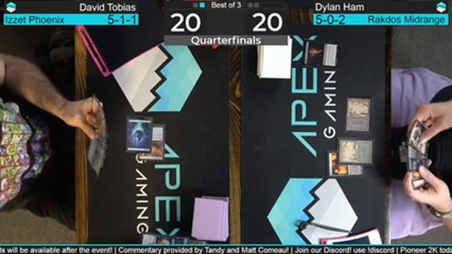 $2000 Pioneer Open | Izzet Phoenix vs Rakdos Midrange | Quarterfinals смотреть онлайн