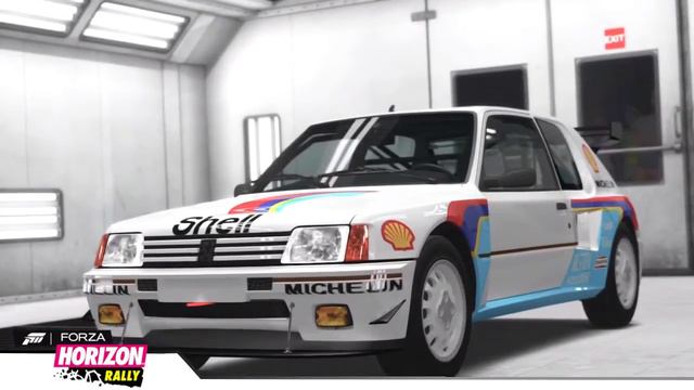 Forza Horizon - Icons of Rally - Peugeot 205 T16 Group B Livery Showcase - Episode 3