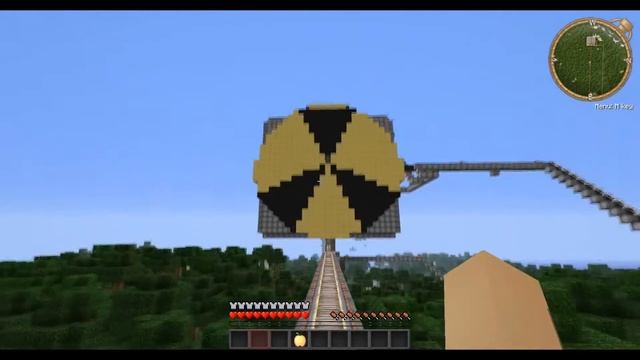 Ядерный взрыв в Minecraft full HD, 1080p смотреть онлайн