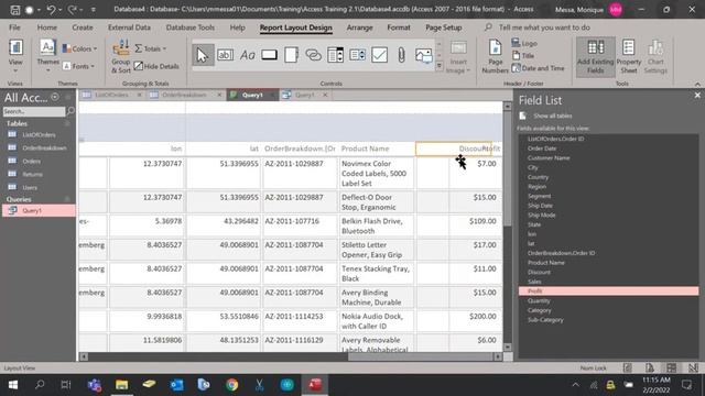 Learn MS Access-#12| Subtotal and Database Functions | Subtotal Dialogue Box | Summary Functions | смотреть онлайн