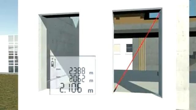 Leica DISTO D210 Minimum & maximum measurement function смотреть онлайн