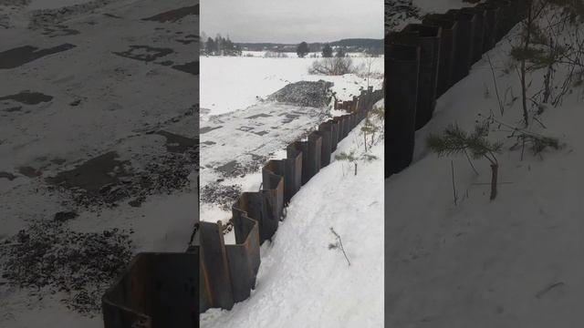 Последний участок М-11 | Обход Твери | Шпунт Ларсена #shorts смотреть онлайн