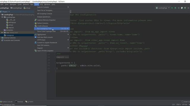 Django 2.1 - Create a Django Webserver + Manage.py - 3/25 - Django Python смотреть онлайн