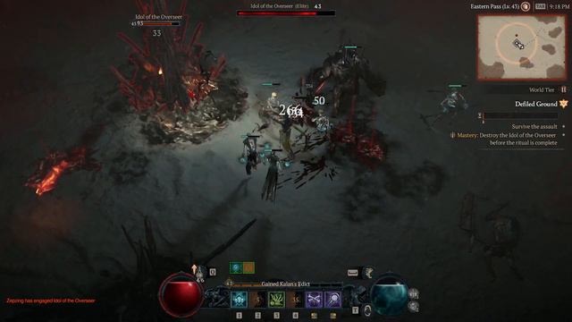 Diablo IV: Necromancer Summoner Build - Solo Grind - Part 10 смотреть онлайн