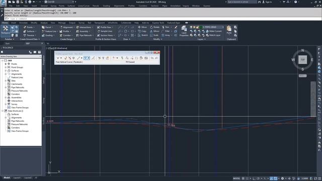 How to Add a vertical curve of Alignments and Profiles in AutoCAD Autodesk смотреть онлайн