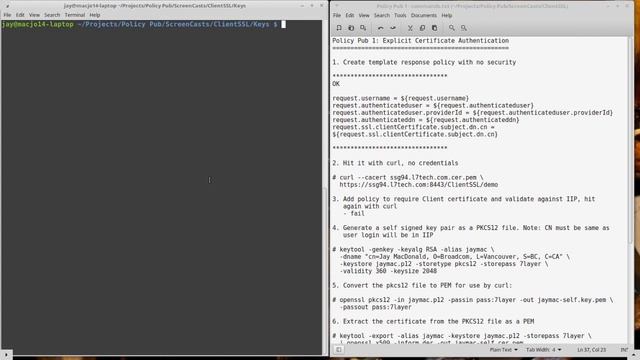 Layer7 API Management - The Policy Pub #1: Explicit Certificate Authentication смотреть онлайн