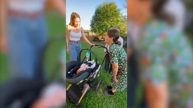 СЮРПРИЗЫ на ДЕНЬ РОЖДЕНИЯ ! Амелии ПОЛ ГОДА | ПЕРВАЯ ВСТРЕЧА С ПРАБАБУШКАМИ | ВЛОГ Энни Мэй смотреть онлайн