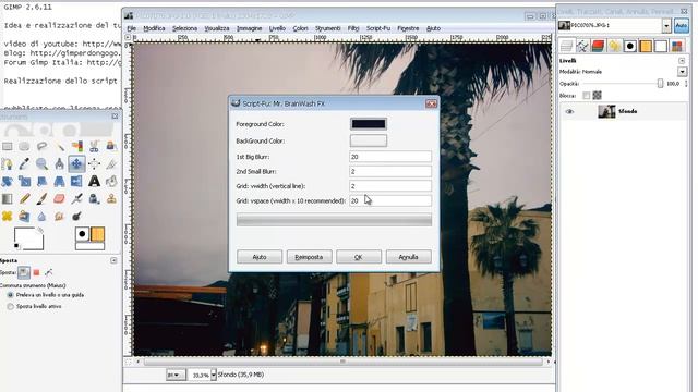 Script Gimp: Effetto brainwash by DonGogo and kain the supreme смотреть онлайн