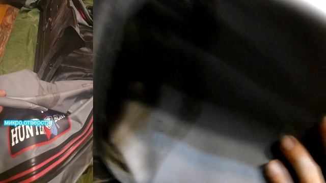 Обзор лодки ПВХ Хантер 320лка нднд с мотором 9.8лс смотреть онлайн