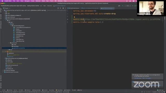 Maciej Walkowiak Webinar Recording - A Full Stack Java Expert at sentry.io, Berlin. смотреть онлайн
