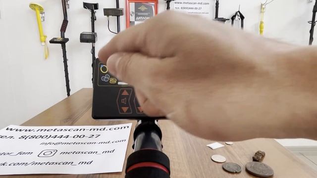 Металлоискатель MSDelta45. Настройка дискриминатора смотреть онлайн