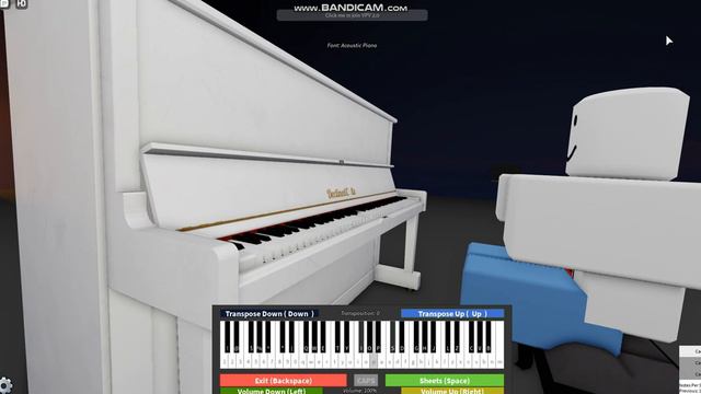 Wii Music - Mii Theme | Roblox Piano смотреть онлайн