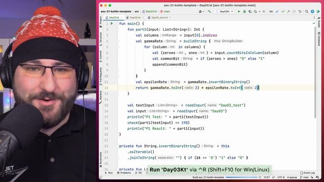 Advent of Code 2021 in Kotlin, Day 3: Binary Diagnostic смотреть онлайн