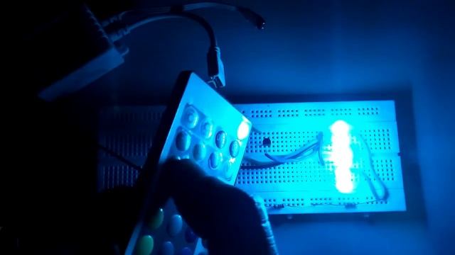 RGB Multi color Mixing in one LED With Remote Controller - ( part - 4 ) смотреть онлайн