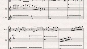 TCHAIKOVSKY LOVE THEME FROM ROMEO AND JULIET - PICCOLO, FLUTE, ALTO FLUTE