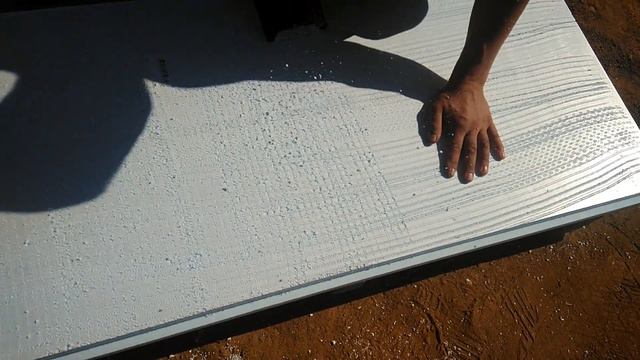 Как приклеить экструзию на пеноблок ( утепление фасада)