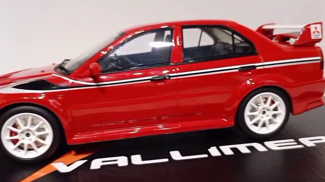 1/18 OTTOmobile Mitsubishi Lancer Evolution VI Tommi Makinen Edition смотреть онлайн