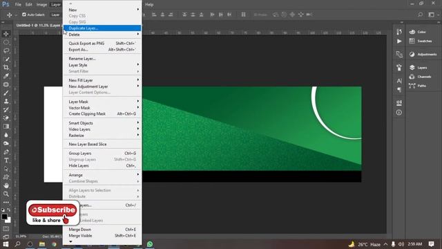 How to make Flex Banner Design in Photoshop cc смотреть онлайн