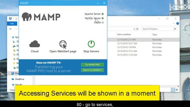 Setting Up MAMP for Windows смотреть онлайн
