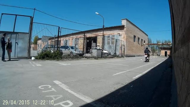 МотоМастер34. 29.04.2015 Экзамен сдаёт Алексей. смотреть онлайн