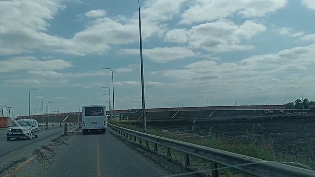 Новая развязка м4 Дон и дороги а289 Краснодар -Крым, 7 июня 2023г. смотреть онлайн