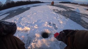 Вот это поклёвки! Ловля ЛЕЩА зимой на мормышку ! Зимняя рыбалка на леща!