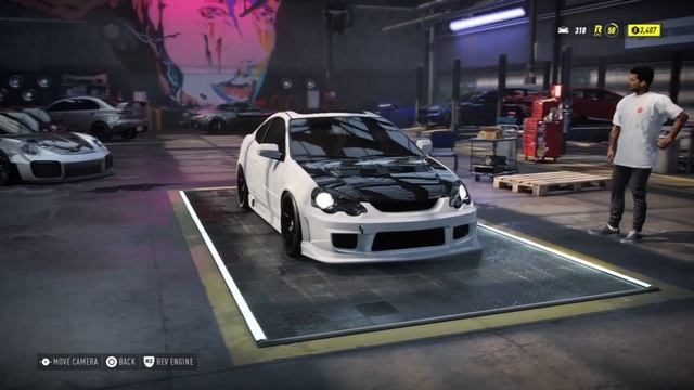 NEED FOR SPEED HEAT | ACURA INTEGRA 500HP TURBO | NFS HEAT GAMEPLAY смотреть онлайн