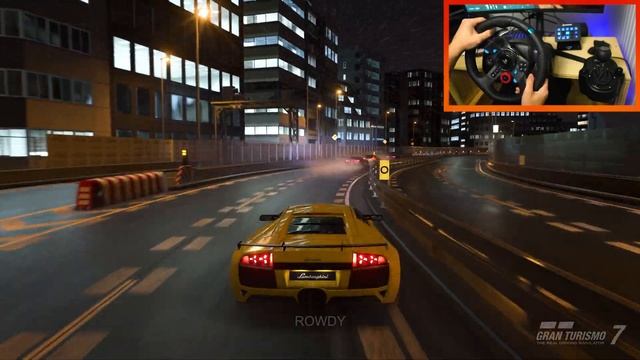 Midnight HIGHWAY BATTLE in a Built Lamborghini Murciélago LP 640 | Gran Turismo 7 [PS5 4K] смотреть онлайн