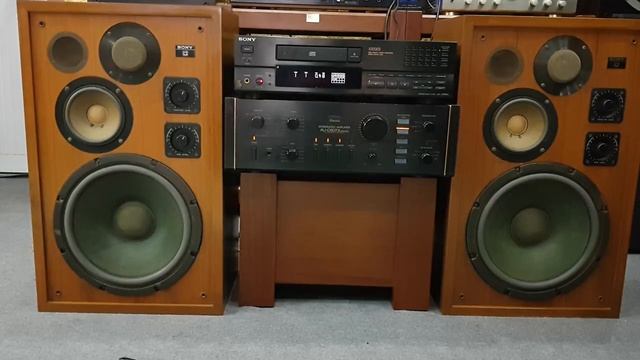 Sony SS-7330 Cổ Sản Xuất 1972. Bass 30cm. Ngon Bổ Rẻ đây ACE Giá 8t LH 016436.12345