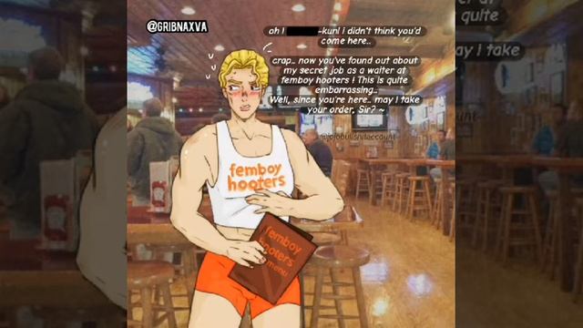 Kira Works at Femboy Hooters!?! [JJBA ASMR RP] (slightly lewd) смотреть онлайн