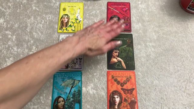 Tutorial #5 Colour Goddess Casting Cards #Oracle #Tarot #Spreads смотреть онлайн
