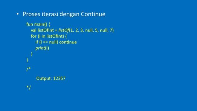 13. Break & Continue - Kotlin Control Flow смотреть онлайн