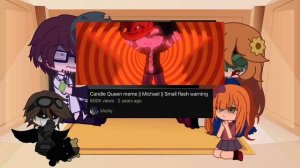 | AFTONS REACT TO MICHAEL || MY AU|| (PART 2 OF: Afton family stuck in a room for 24 hours)