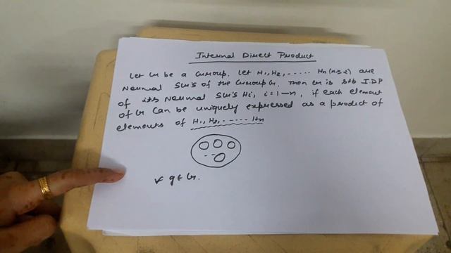 Internal direct product - I.D.P -(Complete Guide) Direct Product - Group Theory -In Hindi- Lesson 2 смотреть онлайн