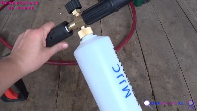 Обзор минимойки бош (Bosch AQT 37-13) и тест работы с пенником от китайцев. смотреть онлайн