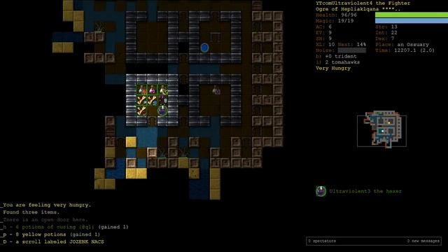 No Lair Ogre Wizard Part 3 - Crawl Sudden Death Challenges Tournament смотреть онлайн