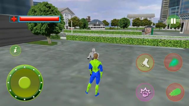 Super Slime Hero City Battle | Green hero Vs Monster hero, Bat hero, Spider hero | Android GamePlay смотреть онлайн