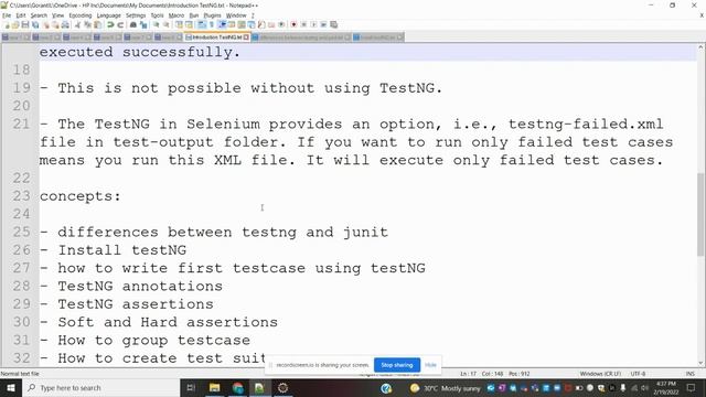 TestNG Class 1: Introduction to TestNG смотреть онлайн