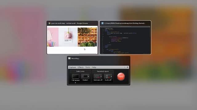 Pure CSS Scroll snap - Vertical Scroll смотреть онлайн