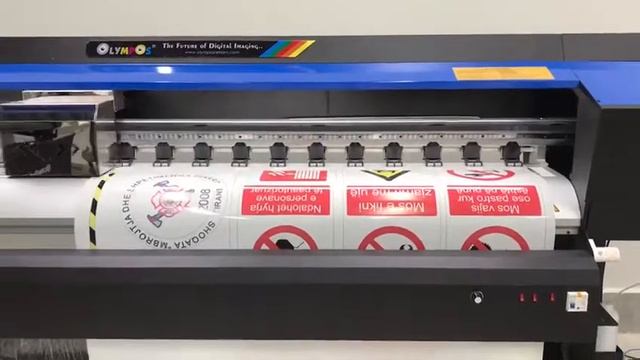 Olympos Epson DX7-DX5 Eko Solvent Baskı Makinası смотреть онлайн