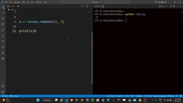 30. Random Module in Python | Complete Python Tutorial 2023 смотреть онлайн