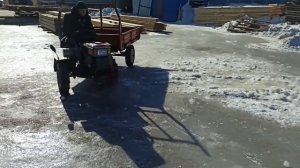Мотоблок+телега Nozawa DWR  Yanmar nfad8 L