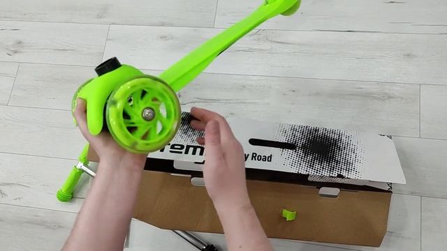 Распаковка — Самокат детский Atemi Baby Road AKC01A смотреть онлайн