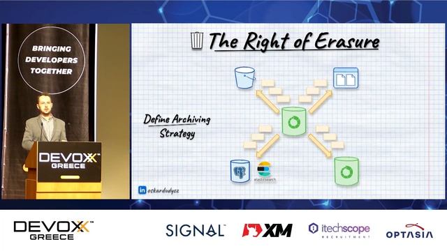 How to deal with privacy and GDPR in Event-Sourced systems by Oskar Dudycz смотреть онлайн