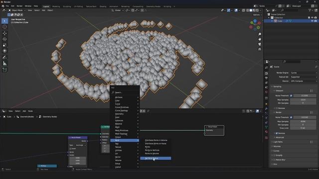 Fields introduction - Galaxy creation | Geometry Nodes смотреть онлайн