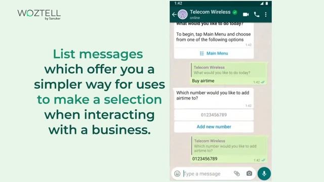 WhatsApp API interactive messages смотреть онлайн