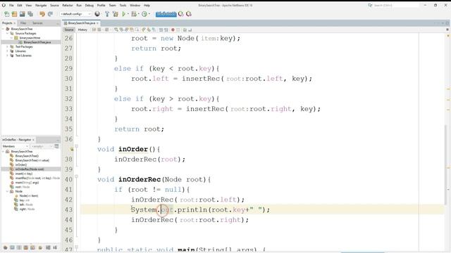 How to Implement Binary Search Tree in Java Insertion, Deletion, Traversing смотреть онлайн