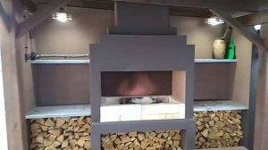 Мангал - барбекю с газоблока своими руками